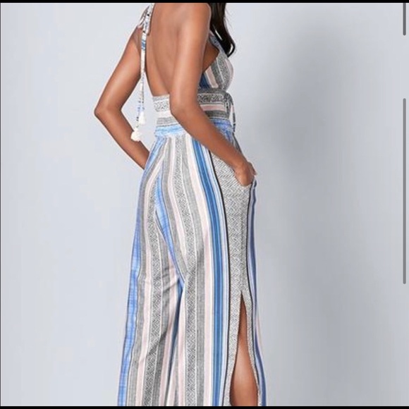 venus tassel detail jumpsuit